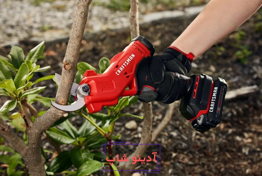 قیچی شارژی باغبانی کرافتس‌من