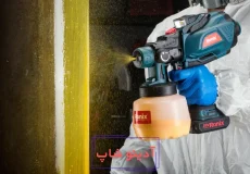 معرفی پیستوله رنگ پاش شارژی 20 ولت 8604: ویژگی و کاربردها