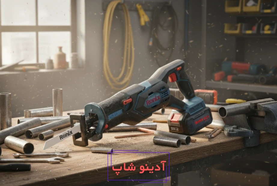 اره افقی‌بر شارژی 40 ولت رونیکس مدل 8904