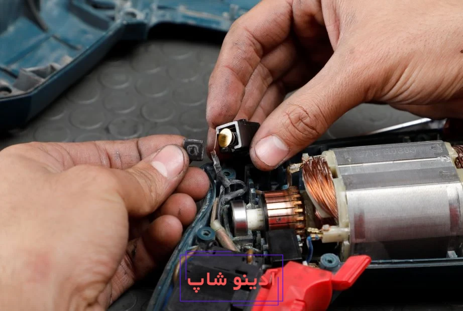 تعویض ذغال دریل برقی