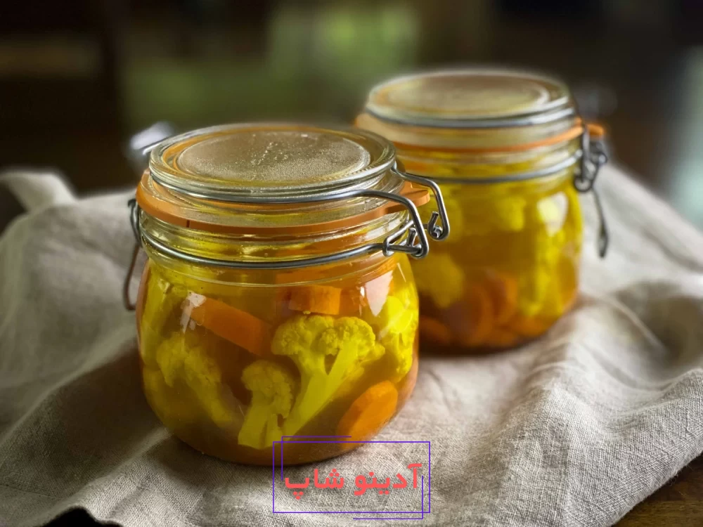 طرز تهیه ترشی با سرکه سیب