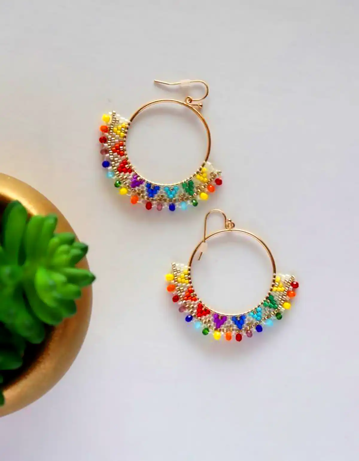 گوشواره مهره‌ای استیل