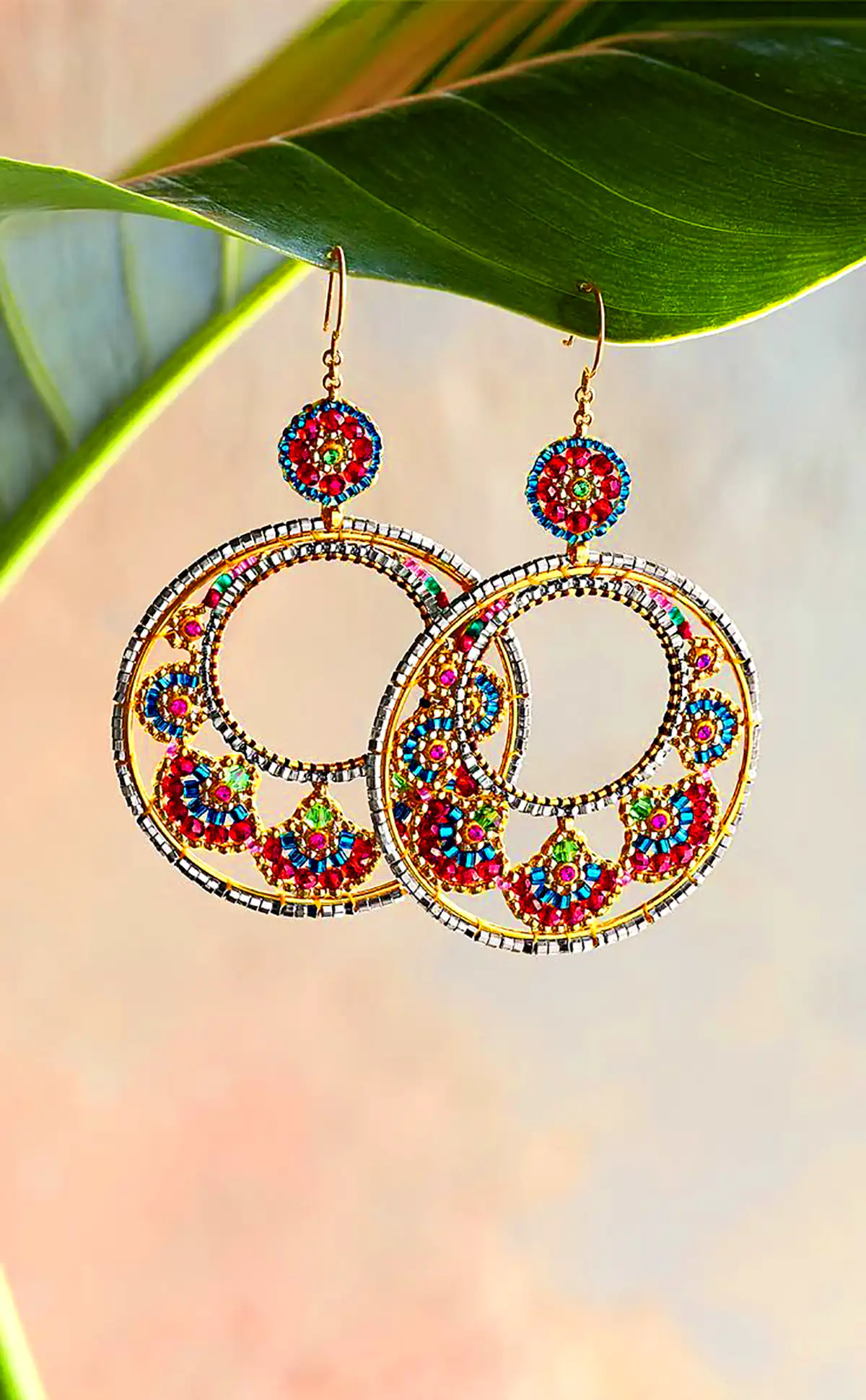 گوشواره مهره‌ای استیل