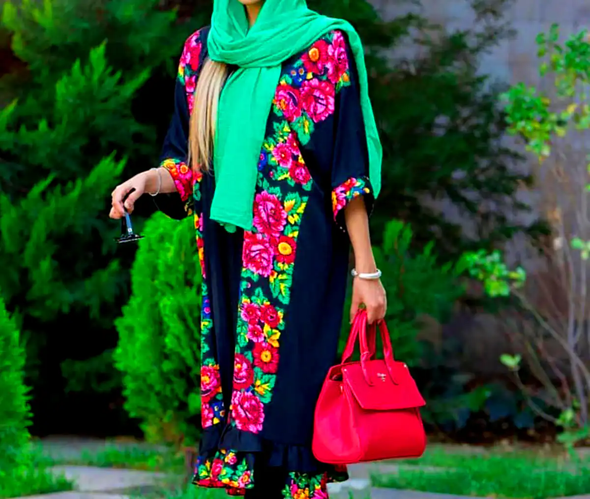 مانتو جدید رنگی