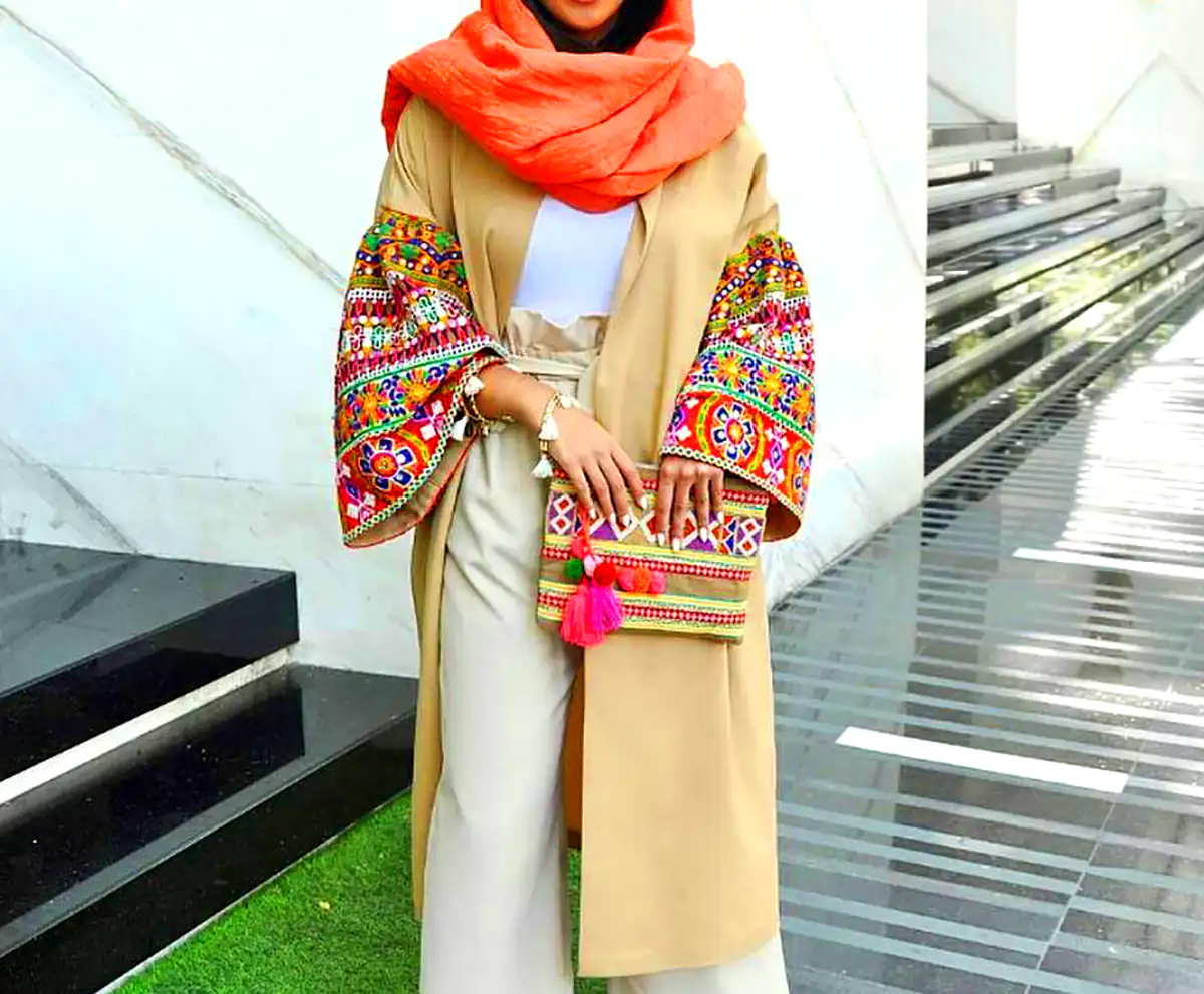 مانتو جدید رنگی