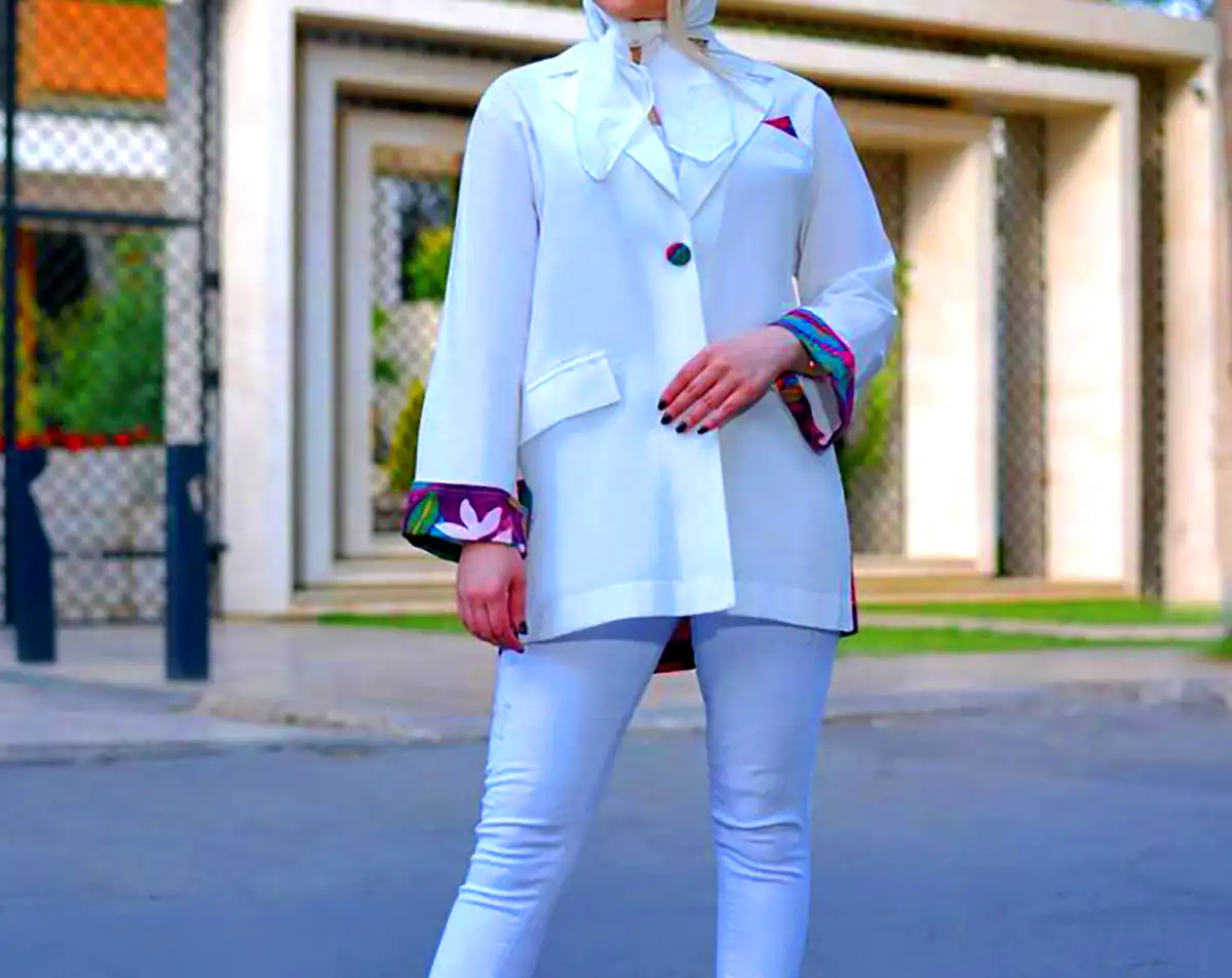 مانتو کژوال شیک شیری