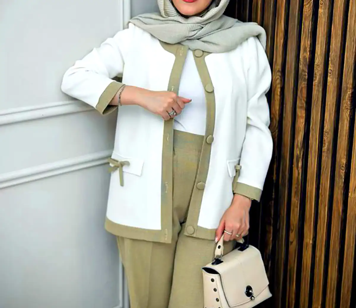 مانتو کژوال شیک شیری