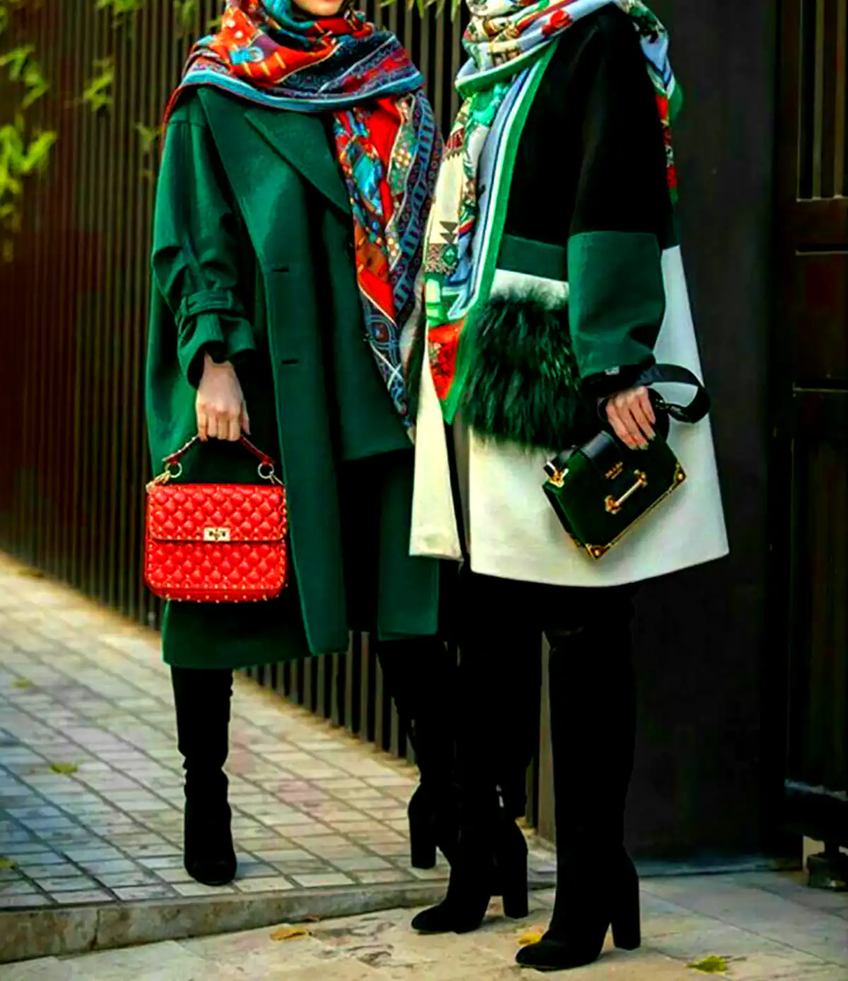مانتو لاکچری با گلدوزی