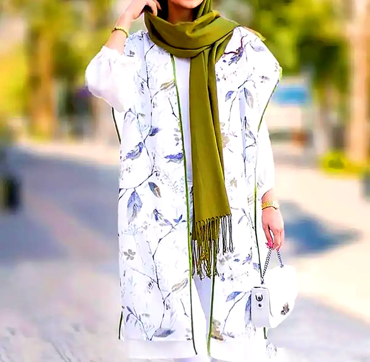 مانتو نخی بلند راحت