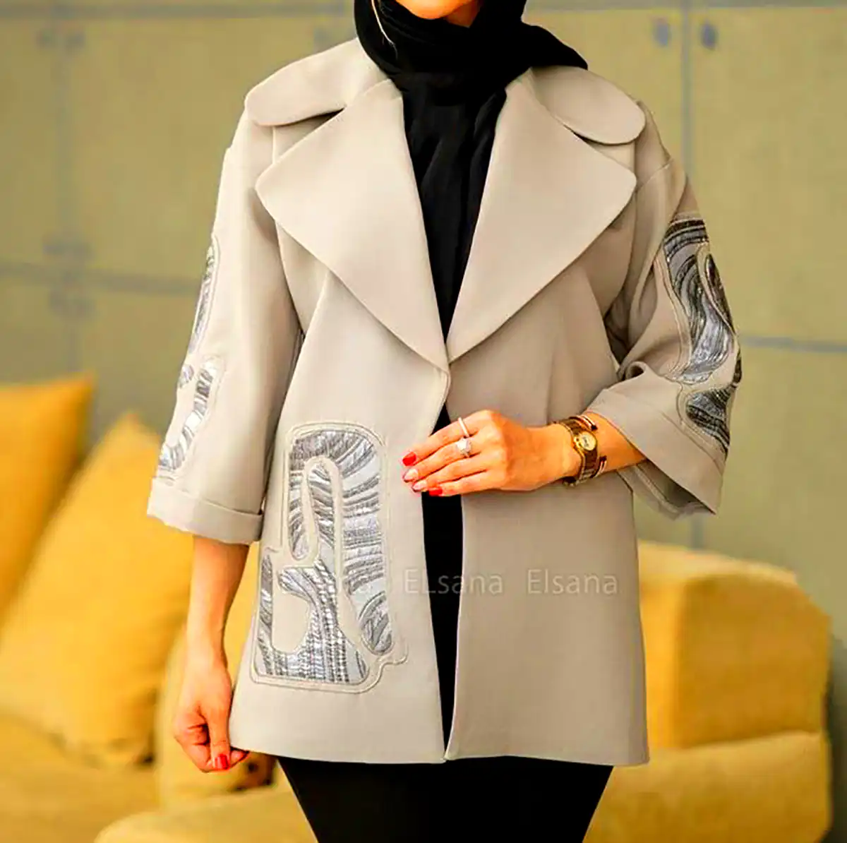 مانتو پفکی مجلسی