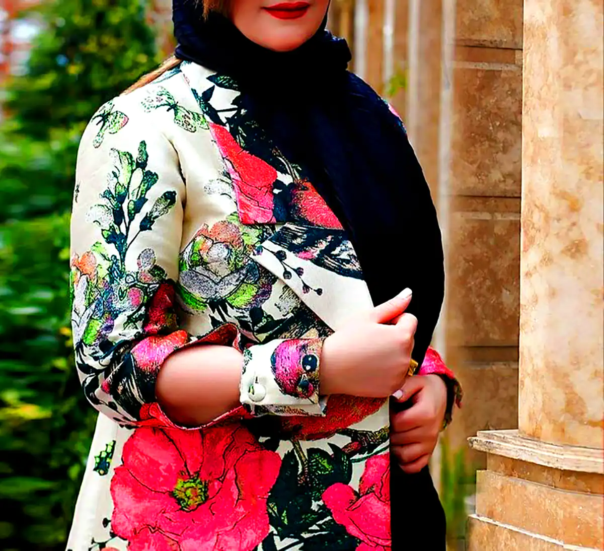 مانتو رنگی راحت و زیبا