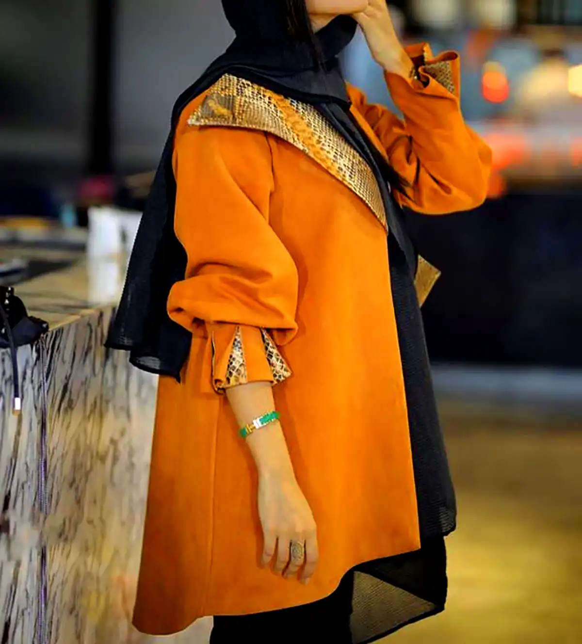 مانتو رنگی راحت و زیبا