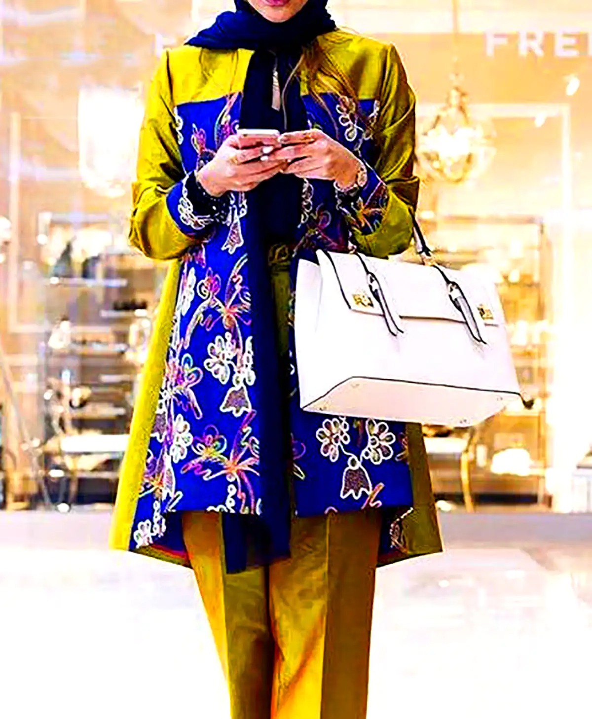 مانتو رنگی راحت و زیبا