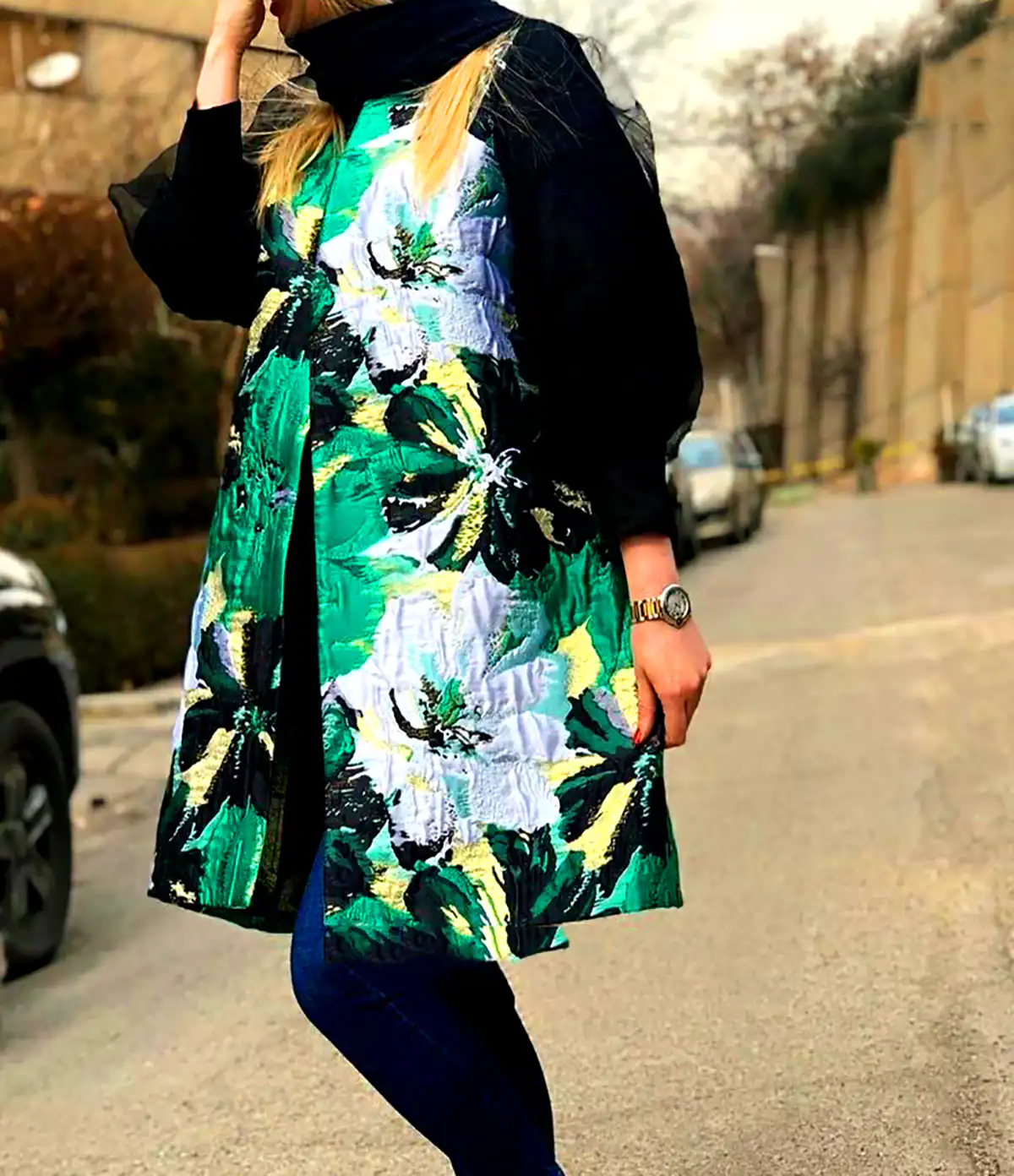 مانتو رنگی راحت و زیبا