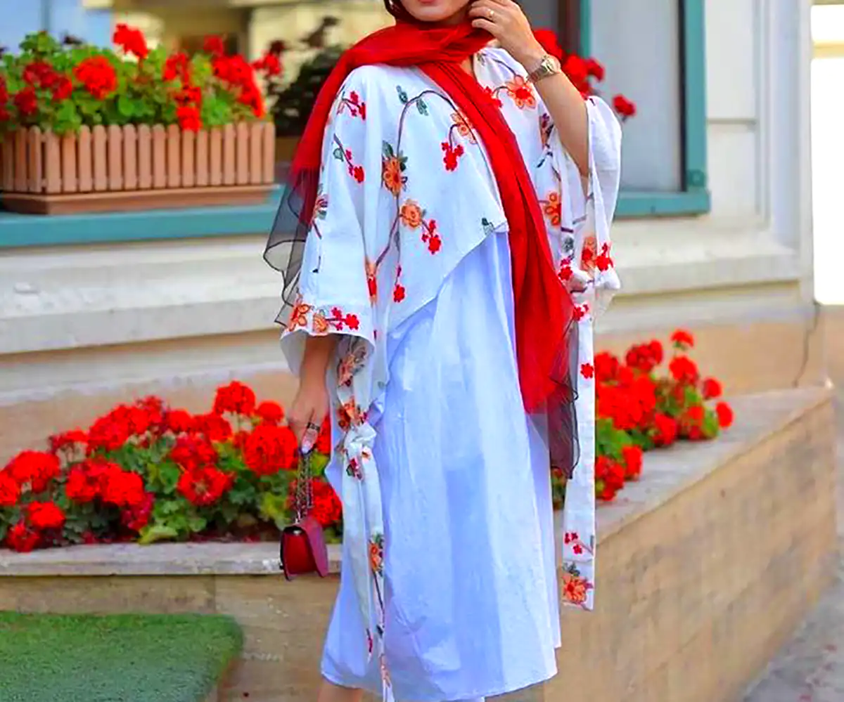 مانتو رنگی شیک اسپرت