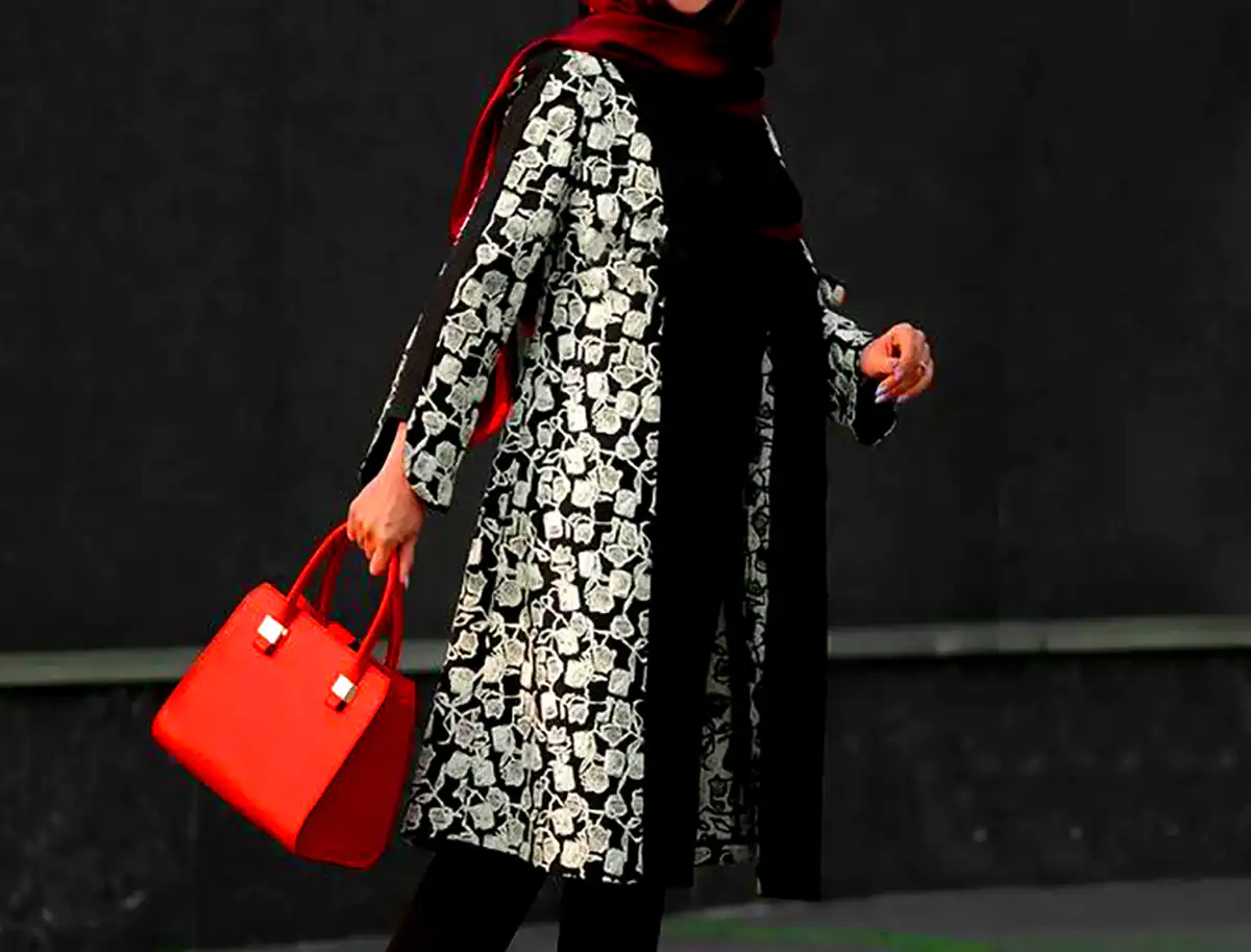 مانتو رنگی شیک اسپرت