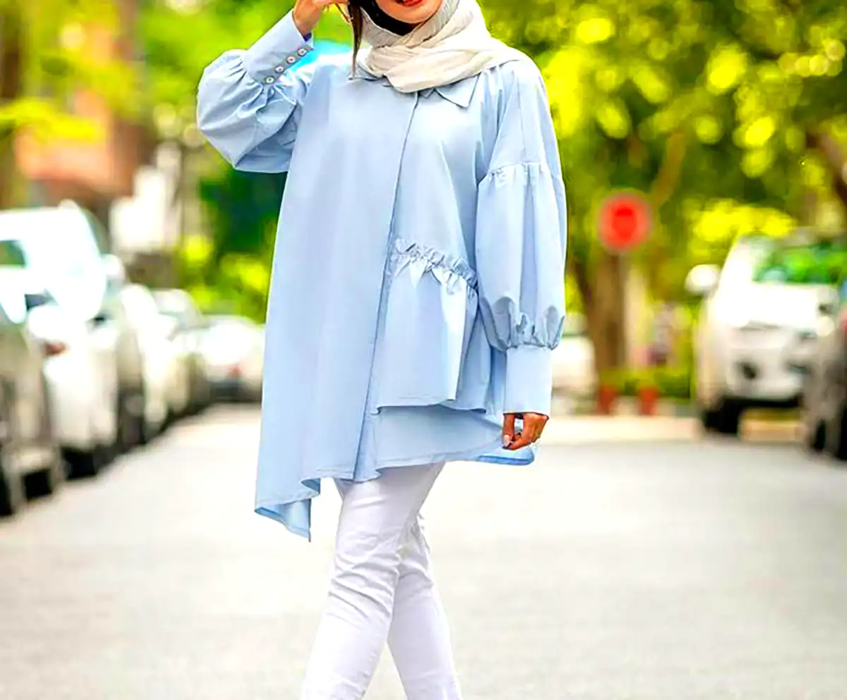 مانتو رسمی کار شده