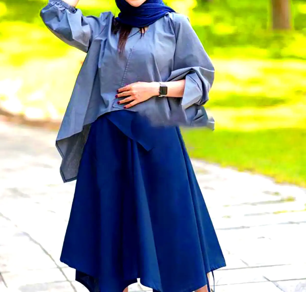 مانتو ساده بلند شیک