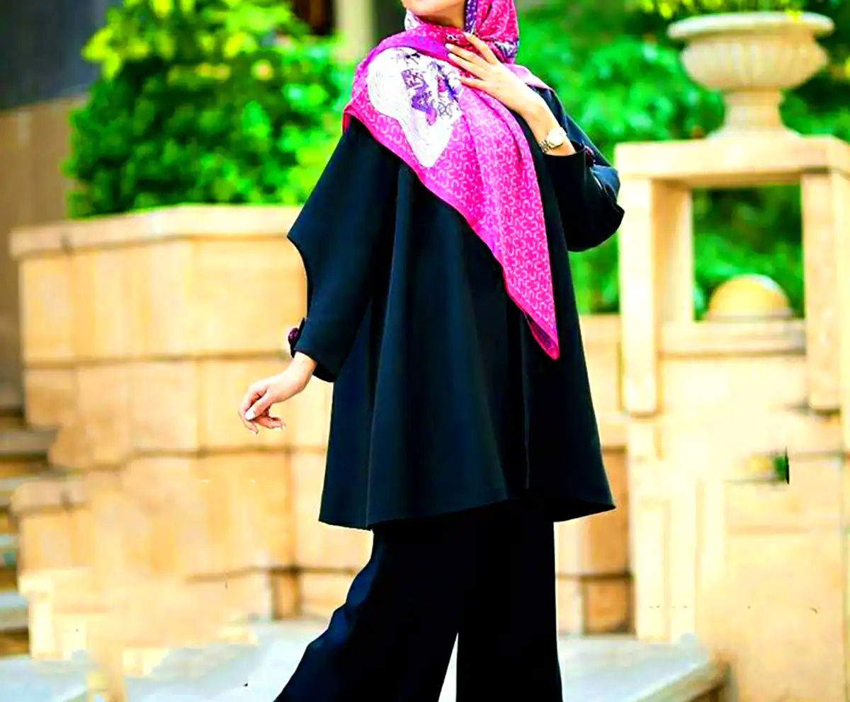 مانتو ساده بلند شیک