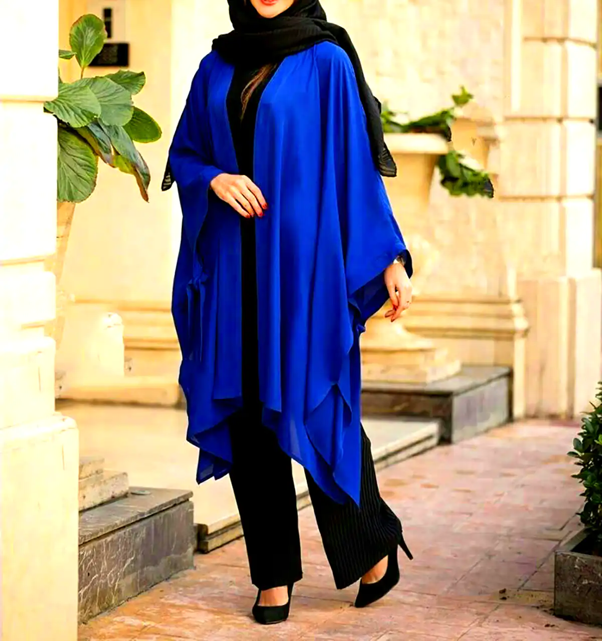 مانتو ساده بلند شیک