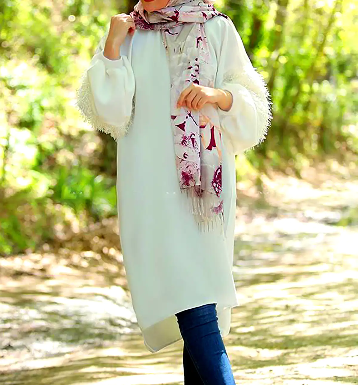 مانتو شیک نخی