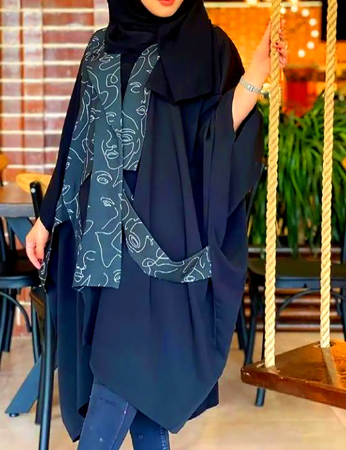 مانتو شیک نخی