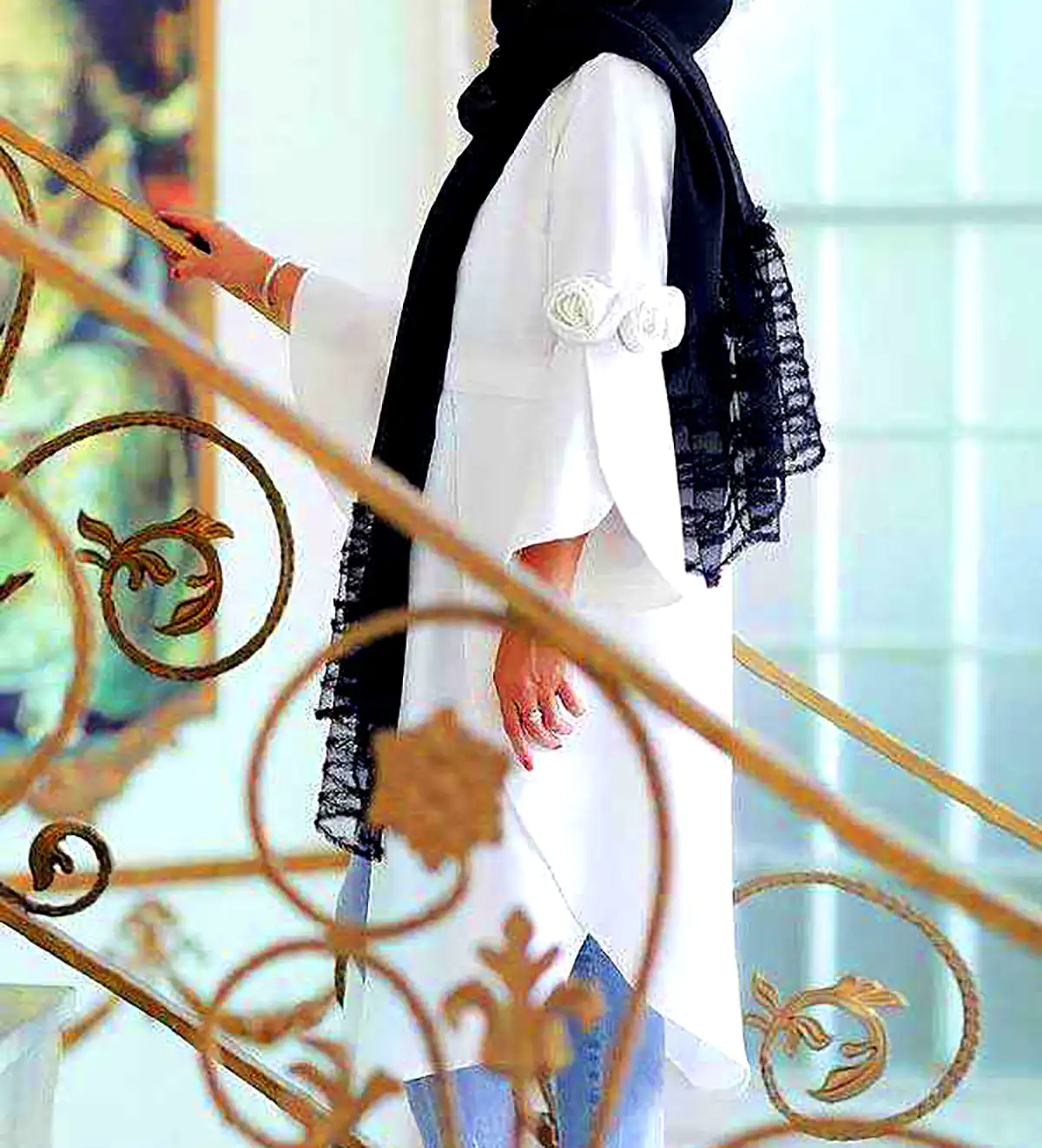 مانتو شیک نخی