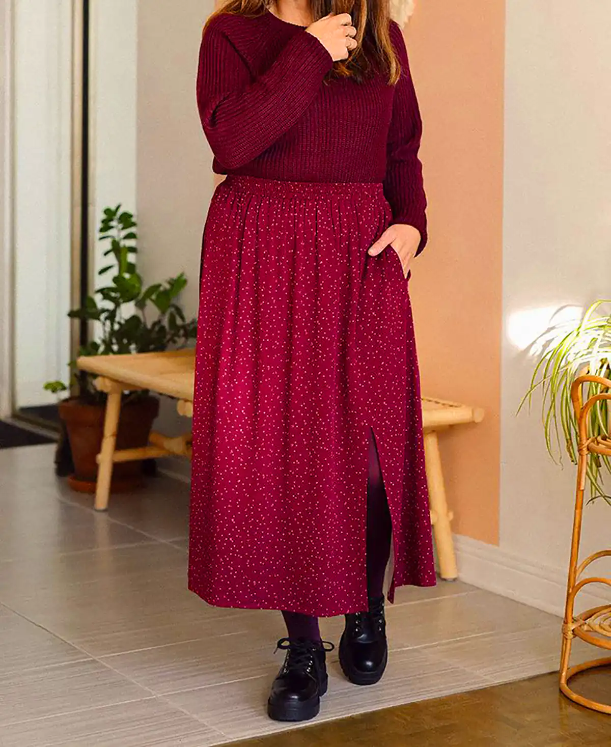 بلوز دامن کژوال زنانه