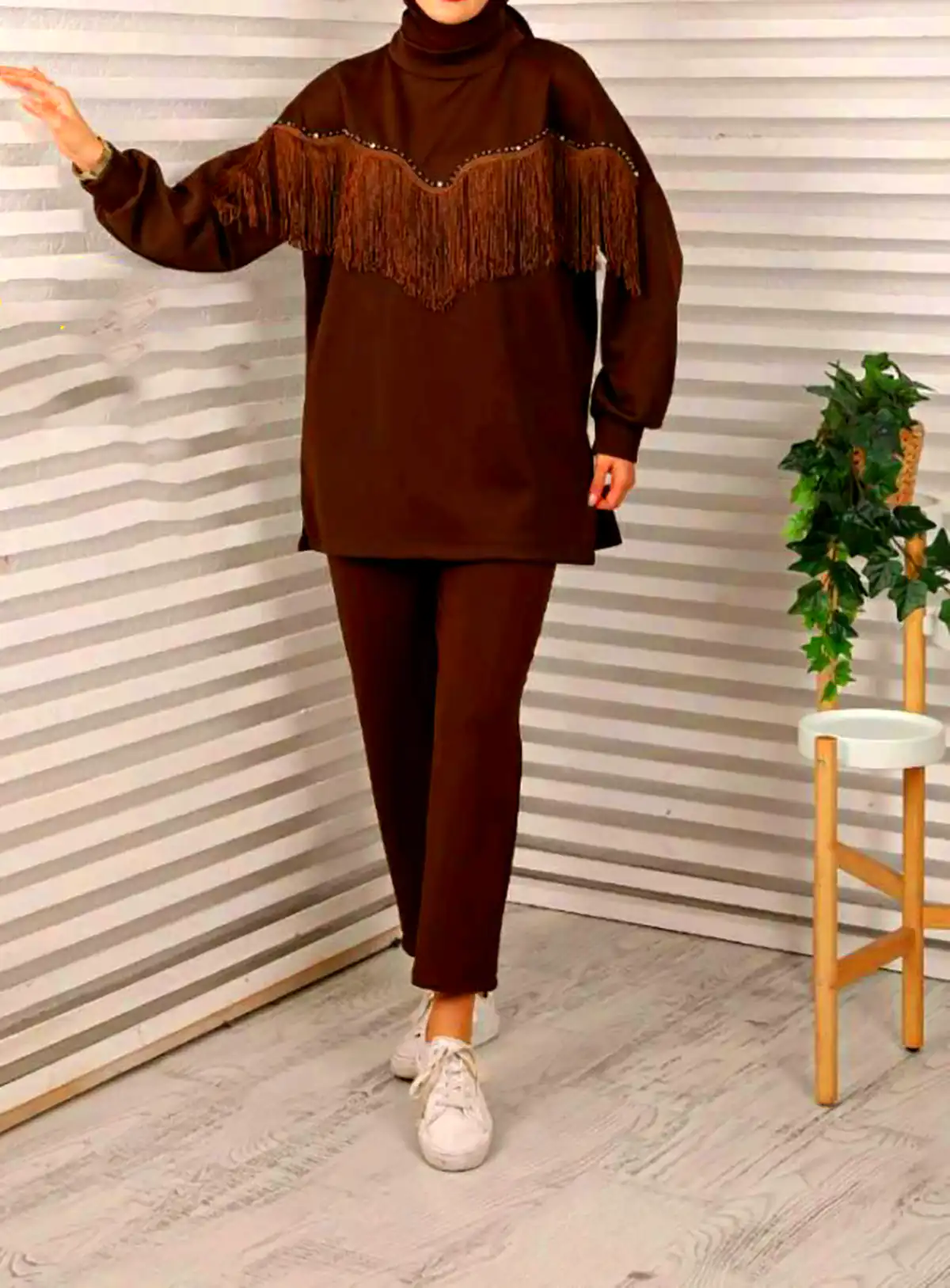 بلوز شلوار ست بیرونی زنانه