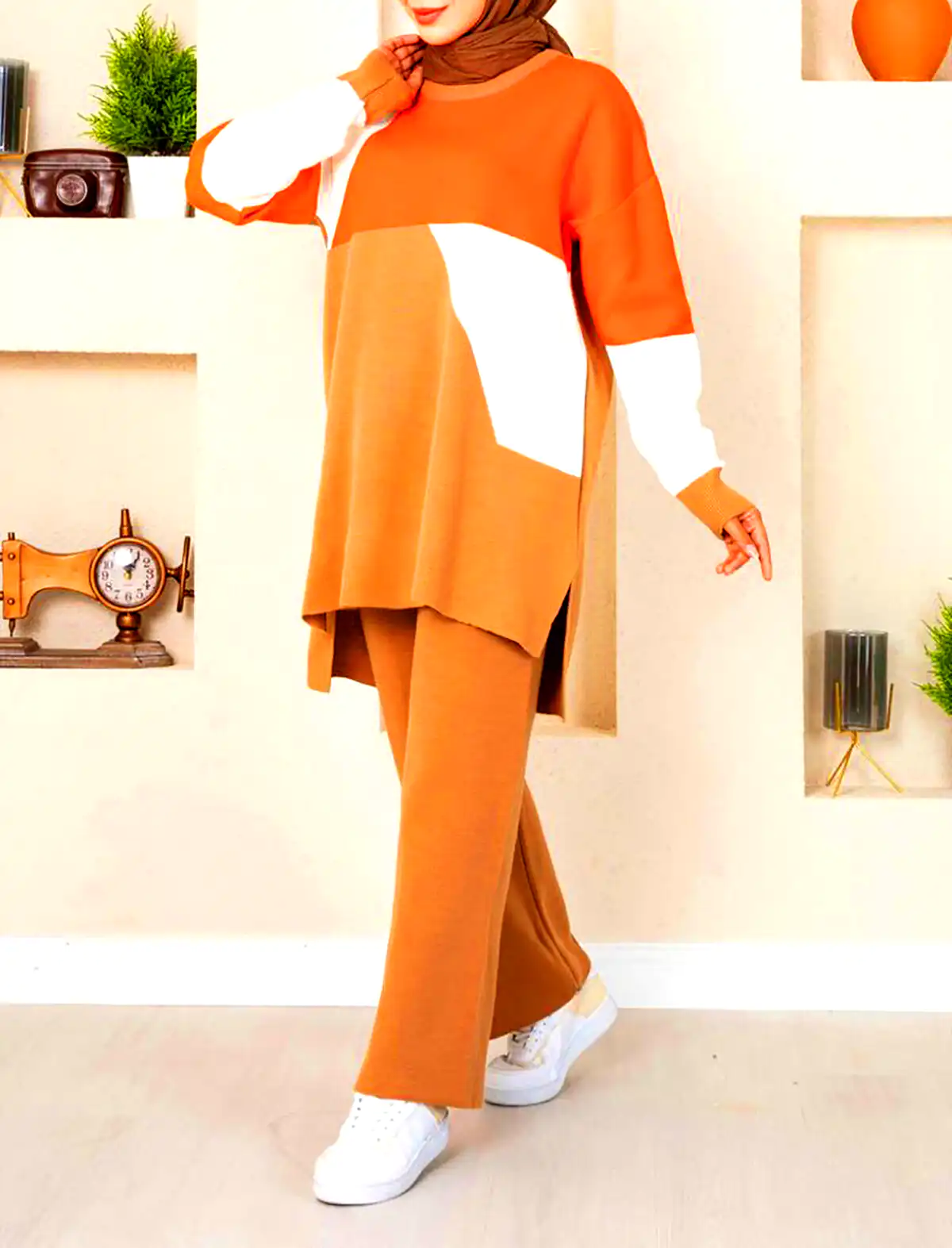 بلوز شلوار ست بیرونی زنانه