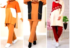 بلوز شلوار ست بیرونی زنانه