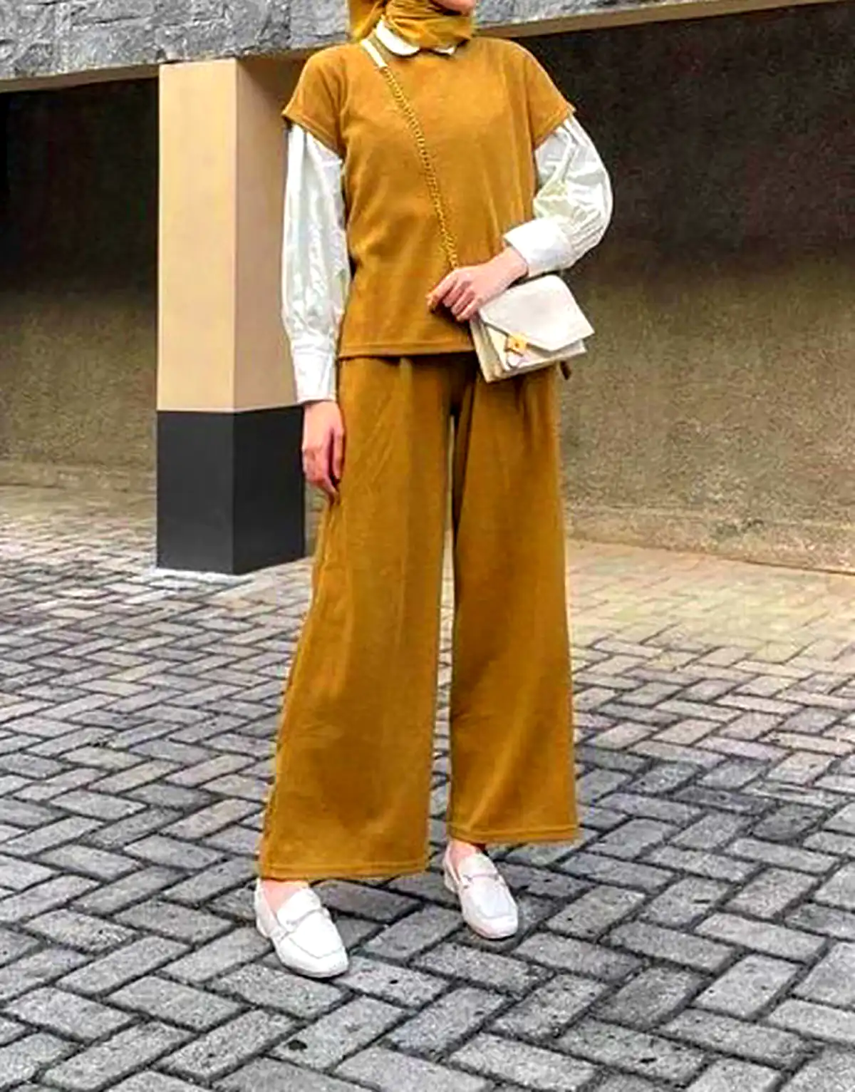 بلوز شلوار ست بیرونی زنانه