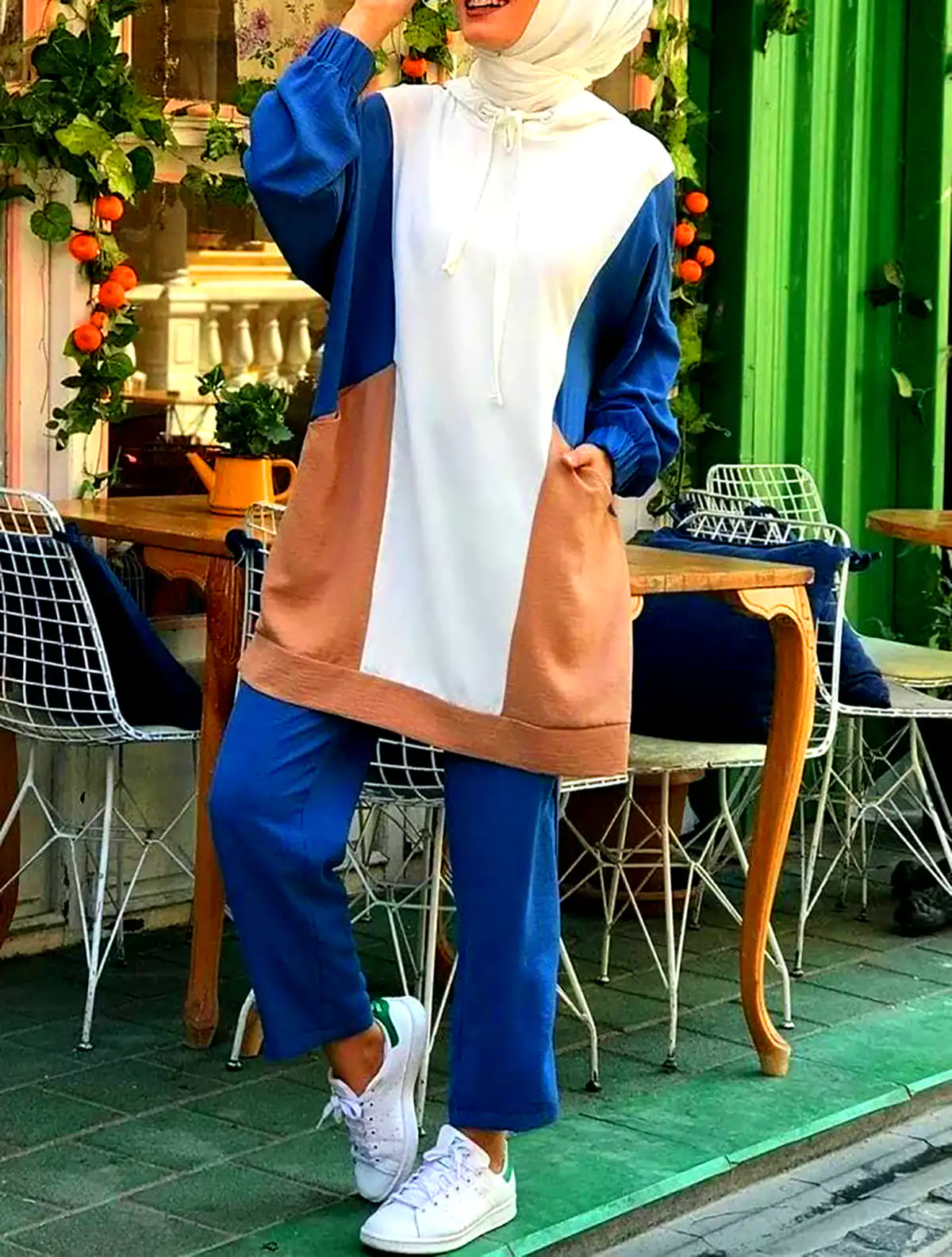 بلوز شلوار ست بیرونی زنانه