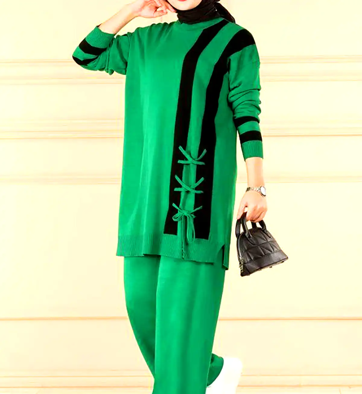 بلوز شلوار ست بیرونی زنانه