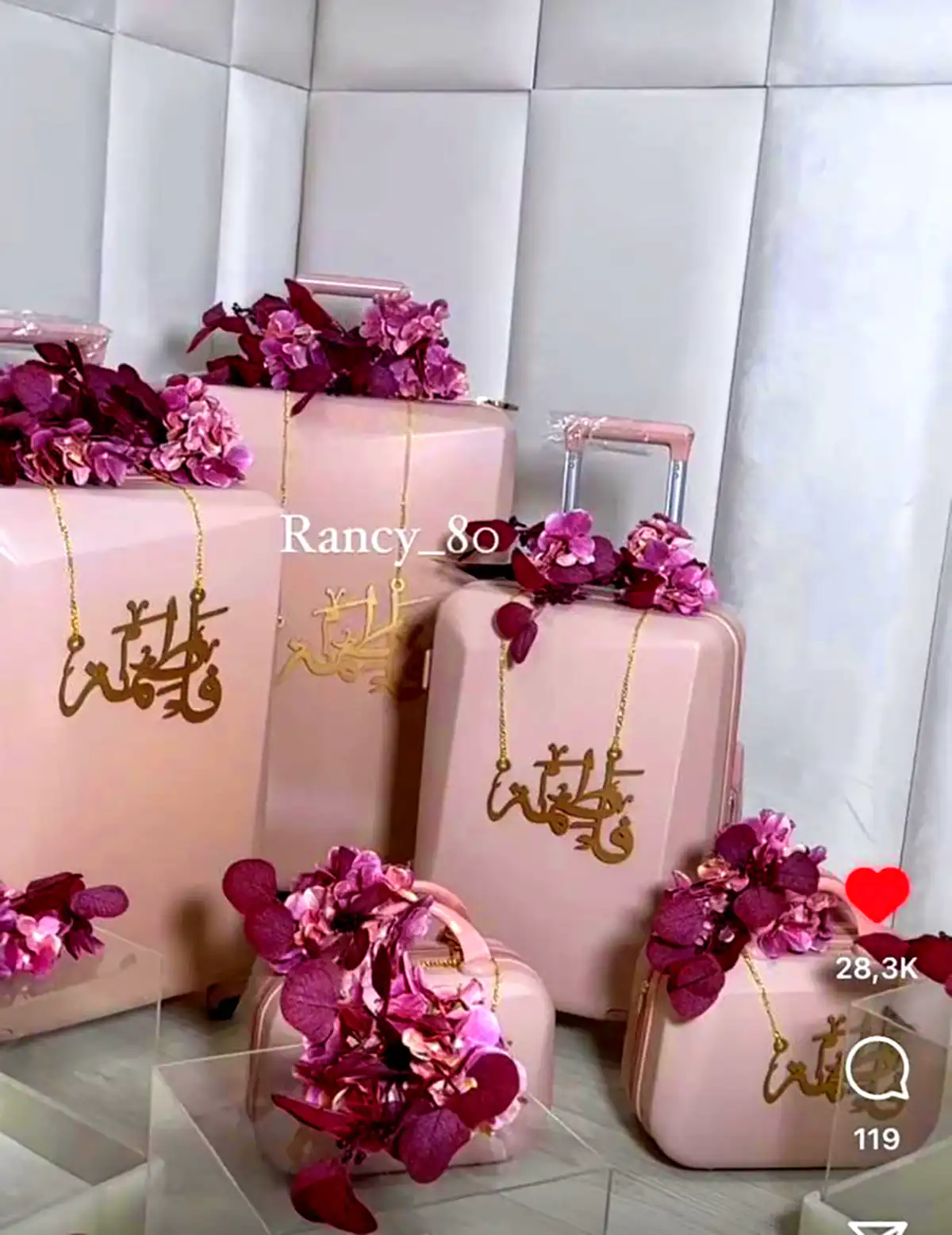 چمدون لوکس عروس