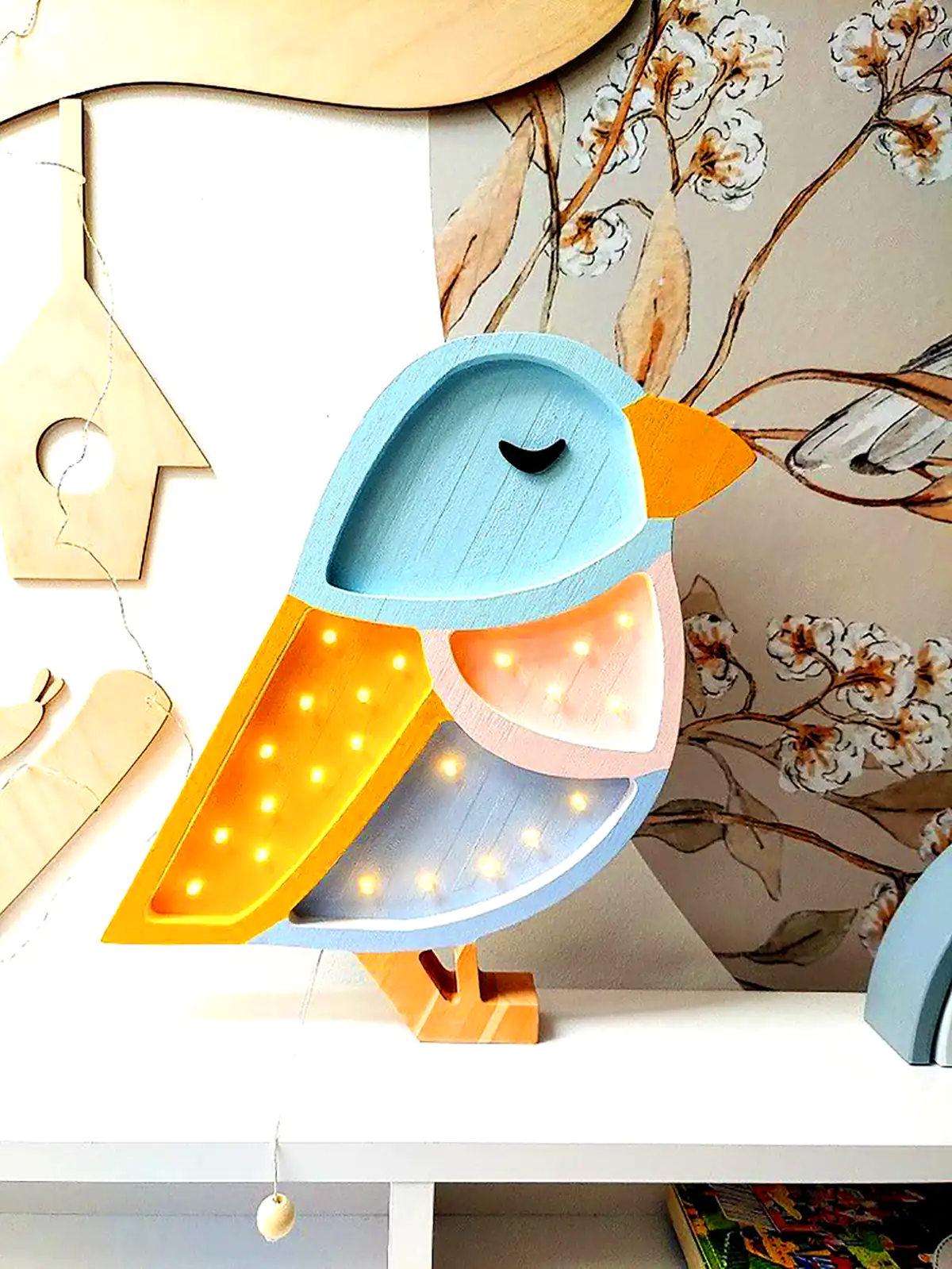 چراغ ال ای دی طرح پرندگان