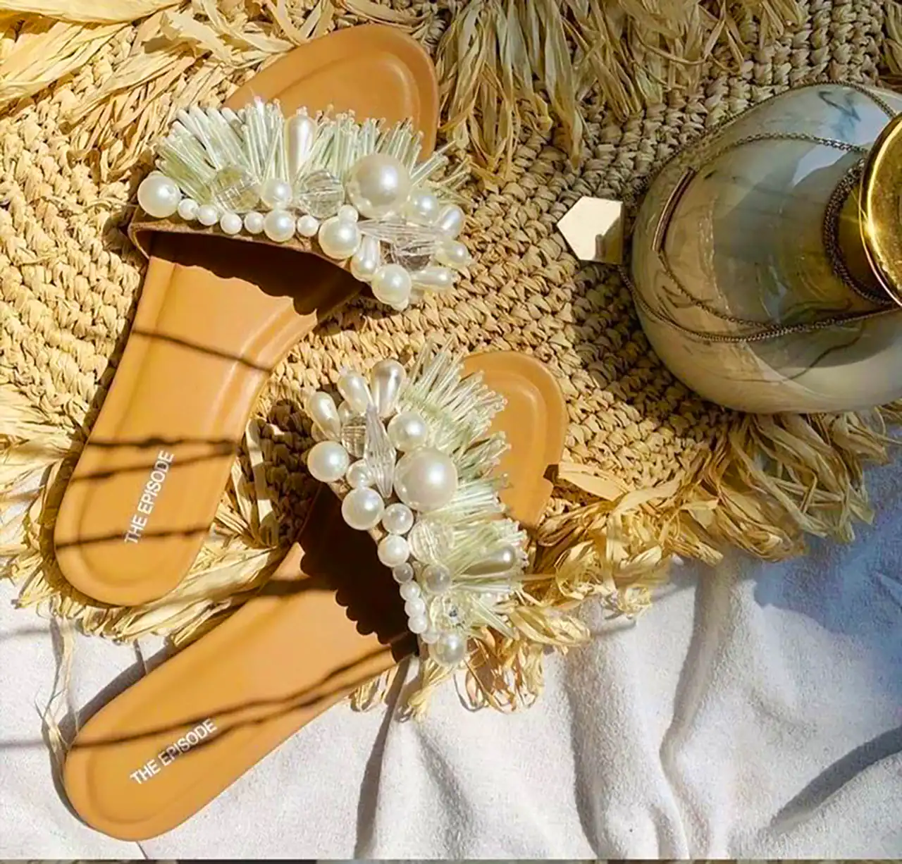 دمپایی مجلسی جواهردوزی