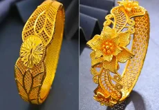 دستبند النگویی طلا