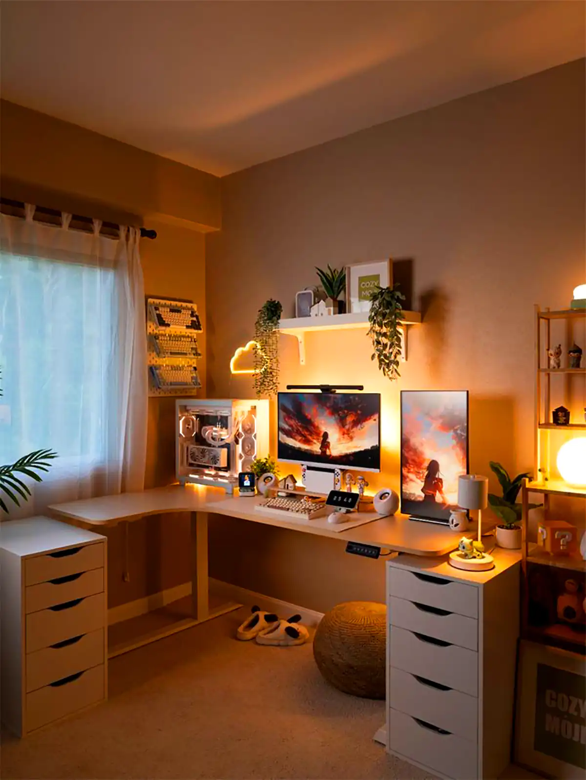 دیزاین خاص میز کار خانگی