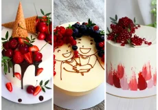 دیزاین یلدایی شیک کیک