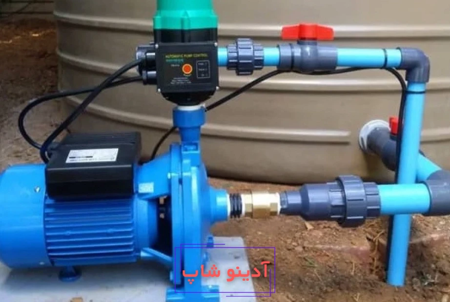 پمپ آب خانگی و مخزن