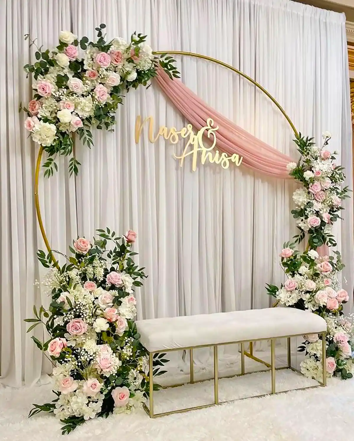 استیج عقد جذاب زیبا