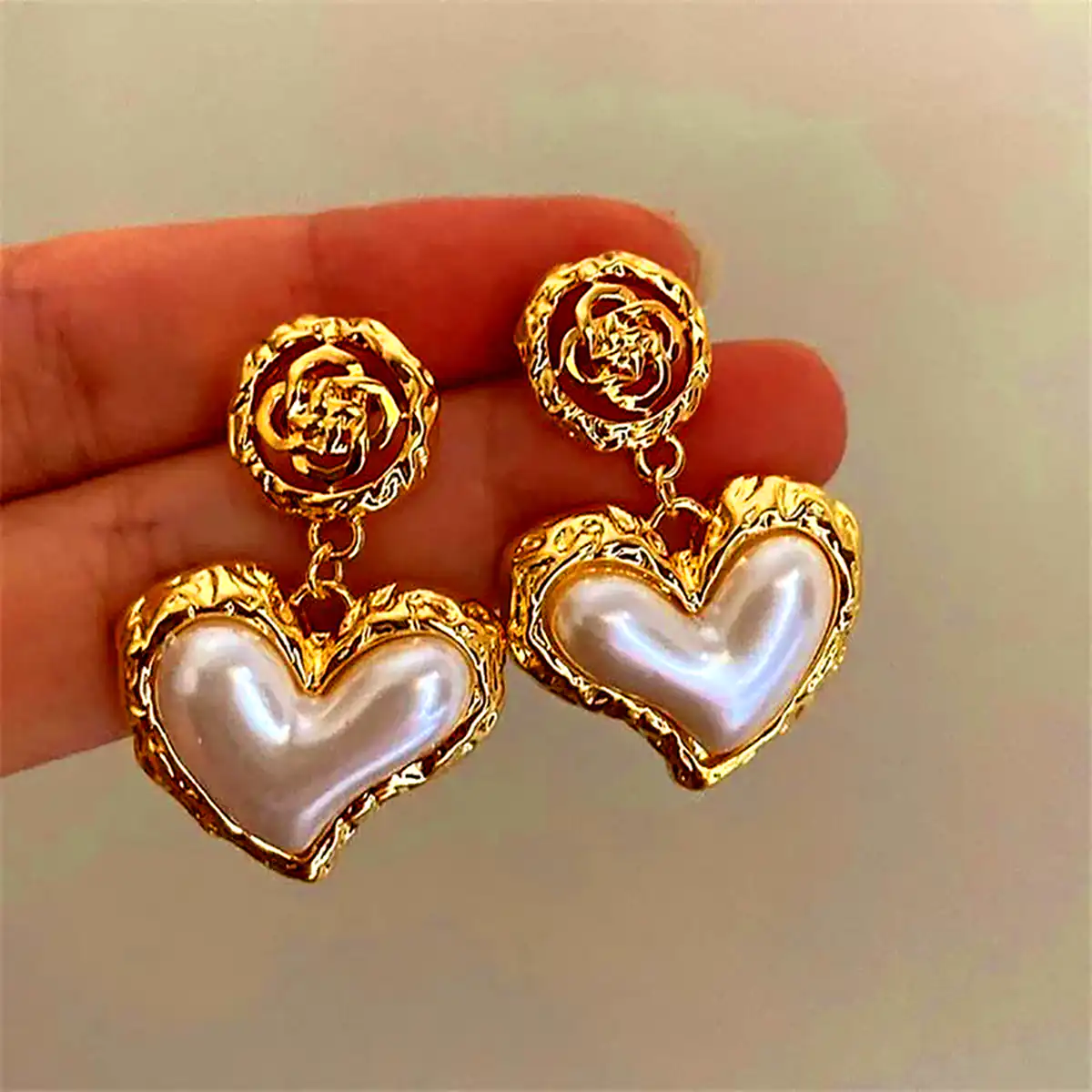 گوشواره مرواریدی لاکچری