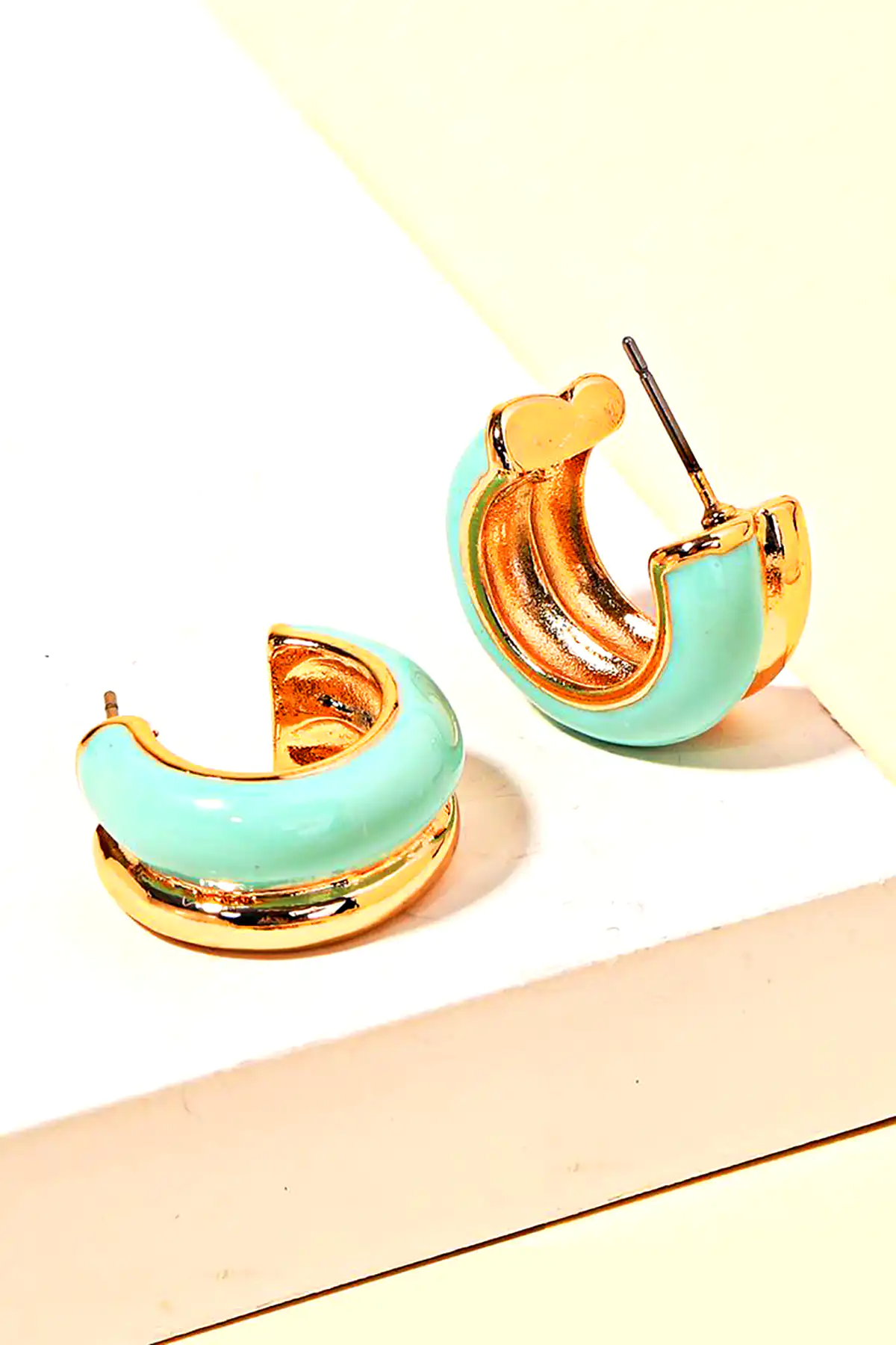 گوشواره رنگی مدرن