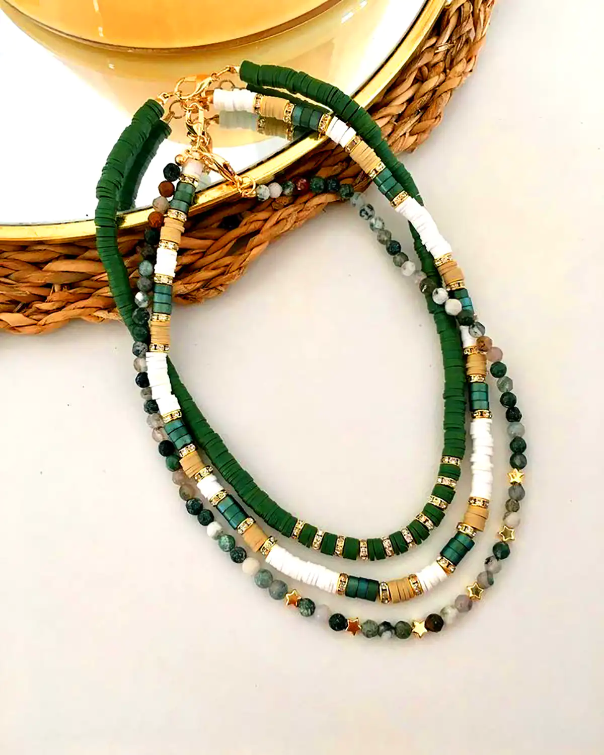 گردنبند مدرن و خاص سنگی