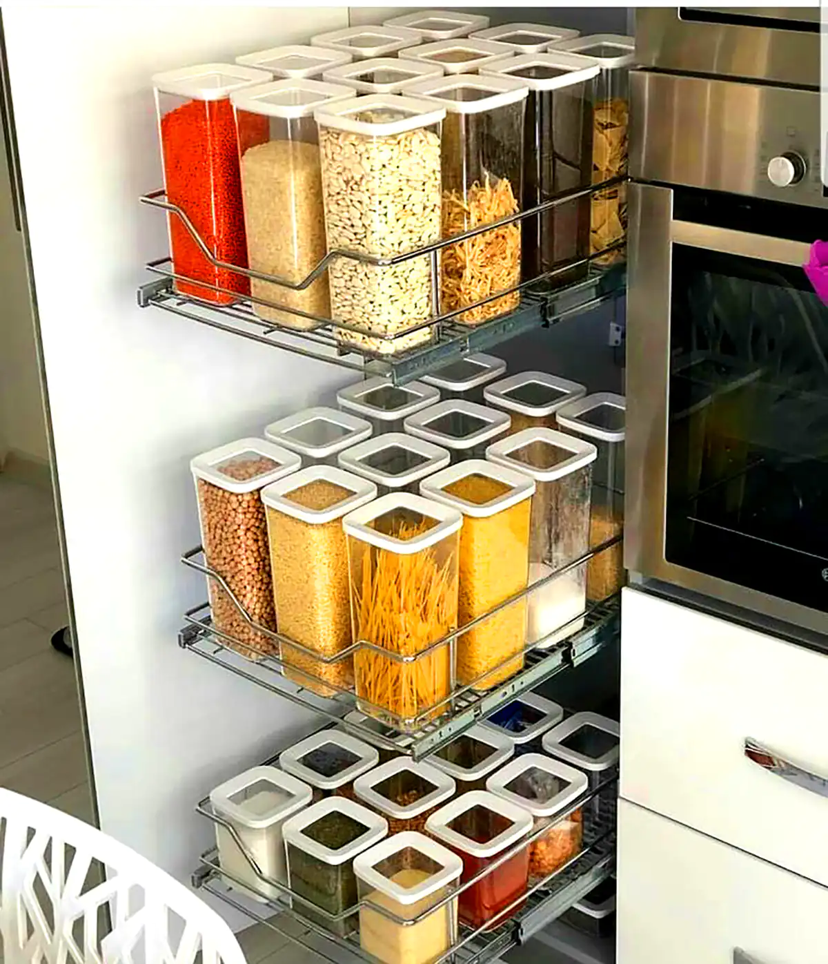 ایده چیدمان کابینت مطبخ 