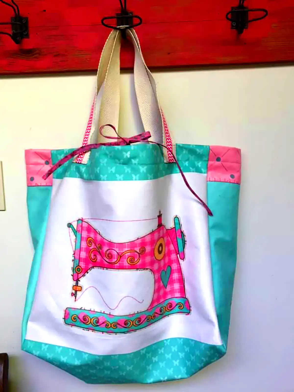 کیف دستساز پارچه ای