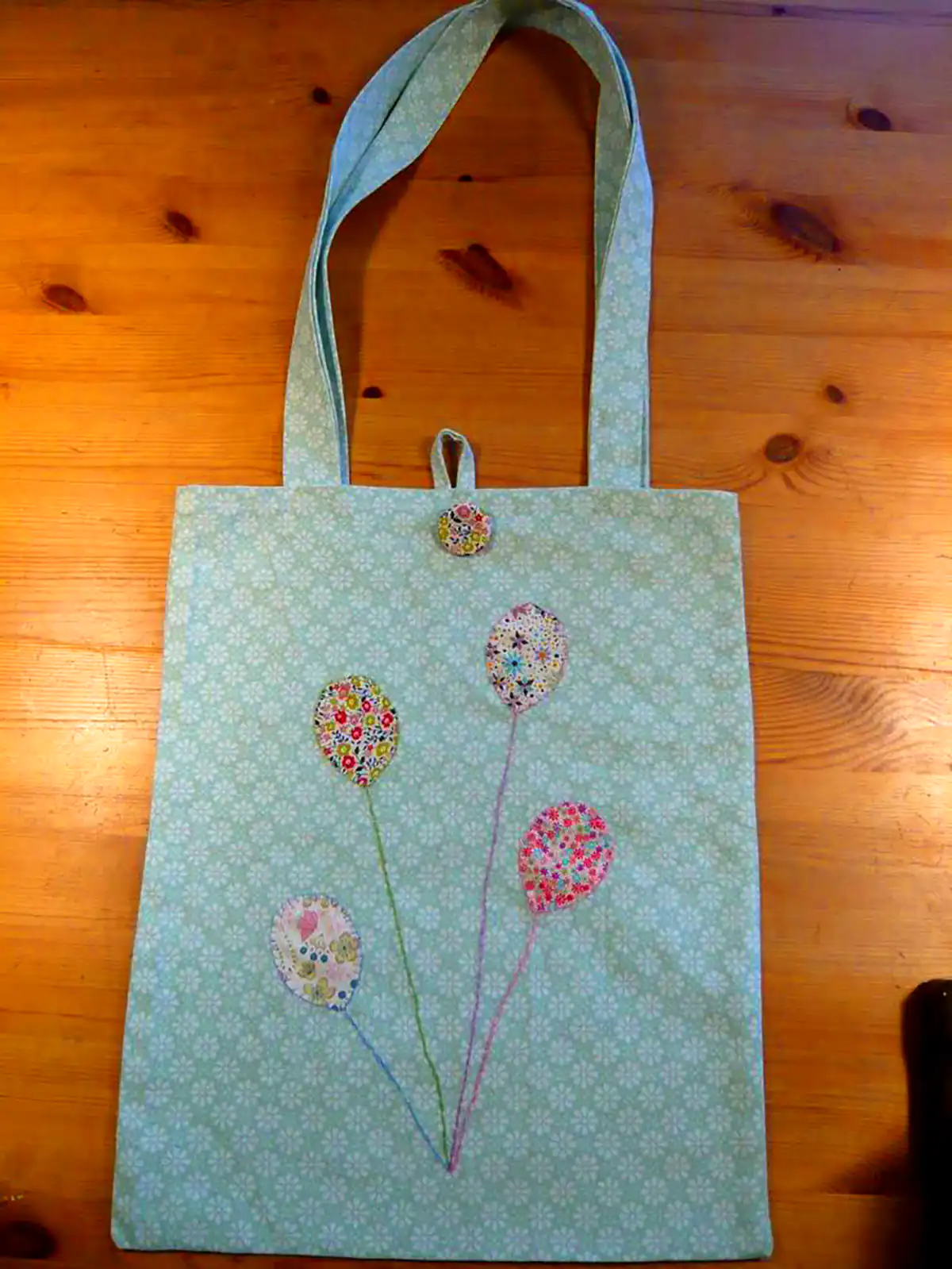 کیف دستساز پارچه ای