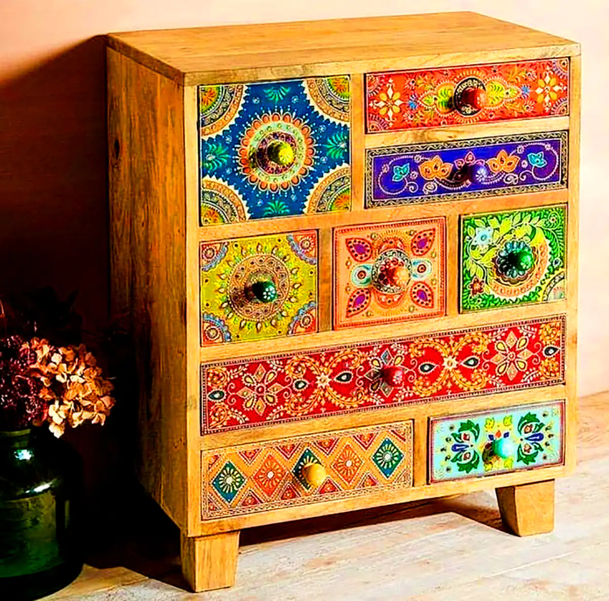 کنسول چوبی سنتی
