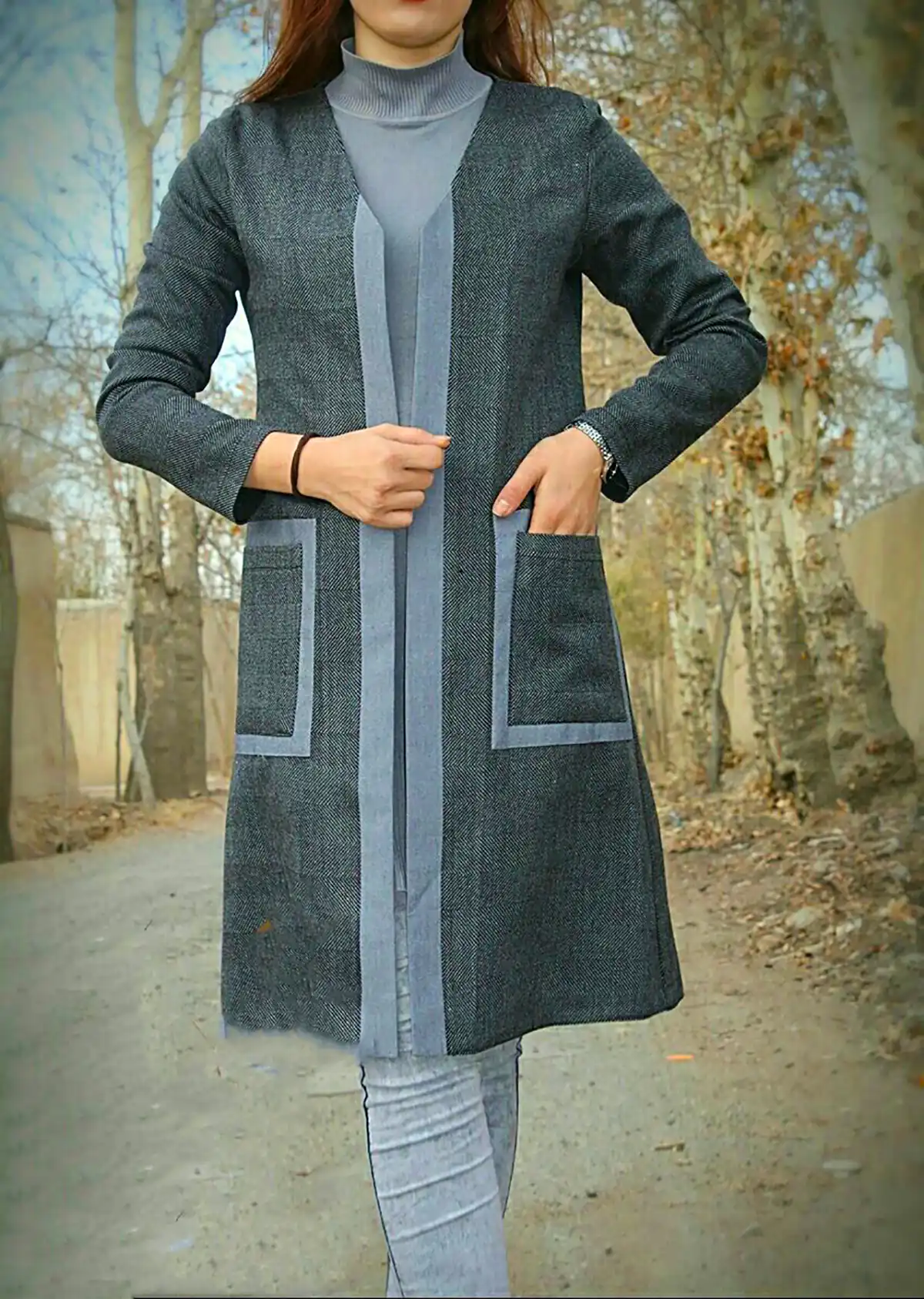 کت بلند و شیک پائیزی